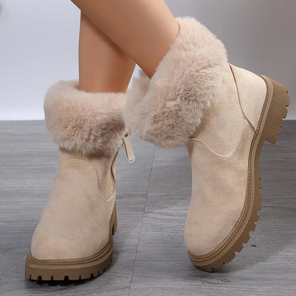 Side-Zipper Snow Boot