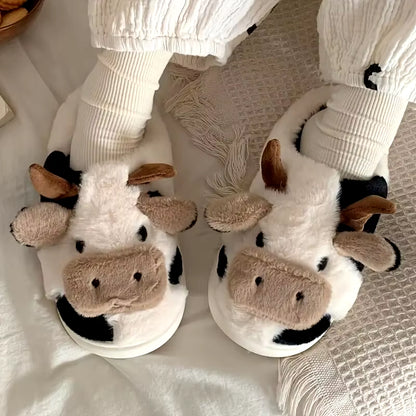 Cute Cow House Slippers