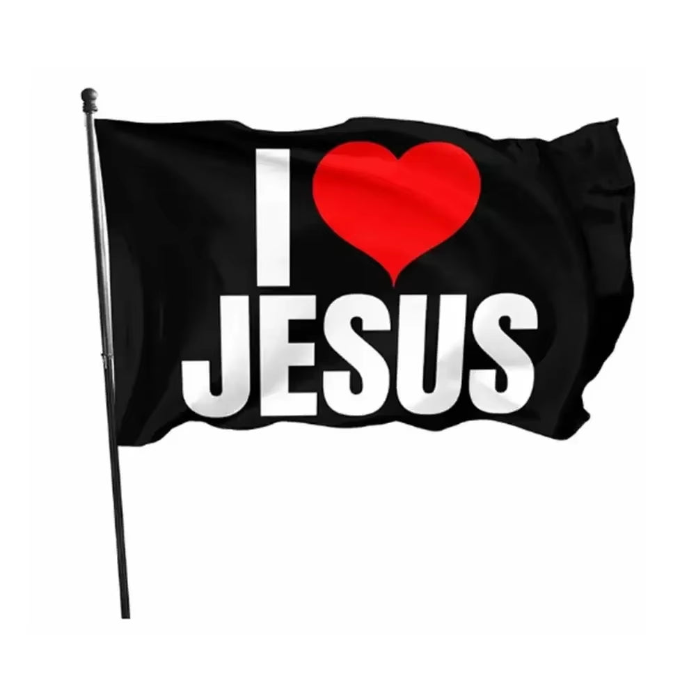 I Love Jesus Flag