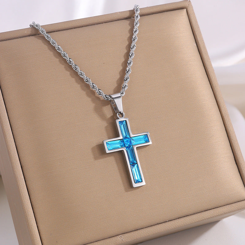 Ing Style Diamond Cross