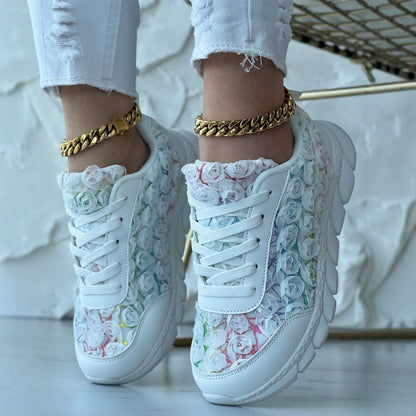 Rose Mesh Sneaker