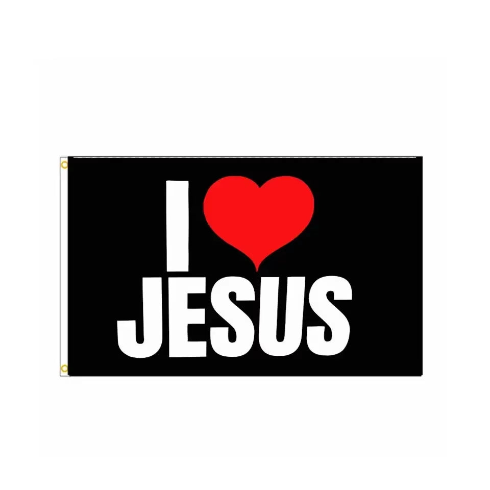 I Love Jesus Flag