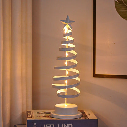 Weihnachtsbaum Spiral Leuchttisch