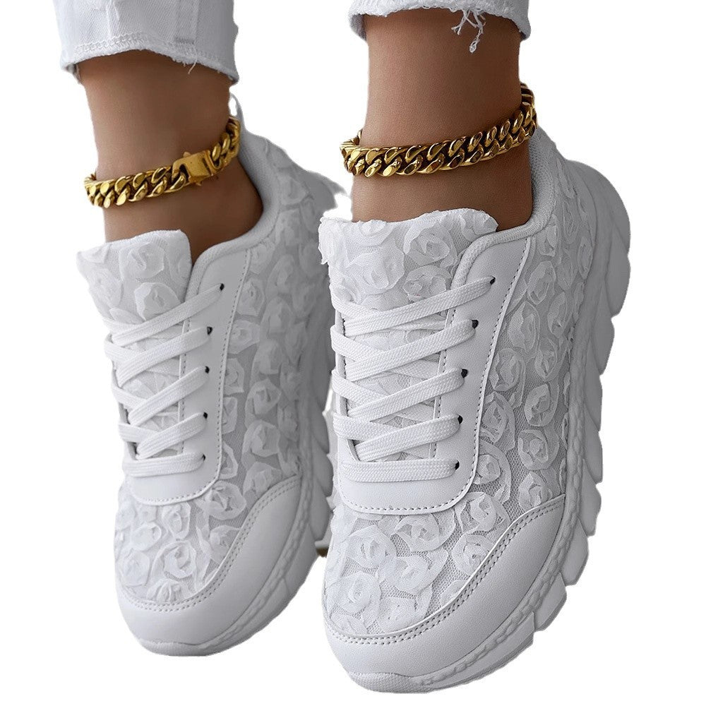 Rose Mesh Sneaker