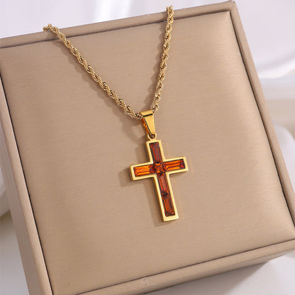 Ing Style Diamond Cross