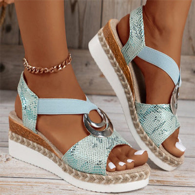 Serpentine Sandals