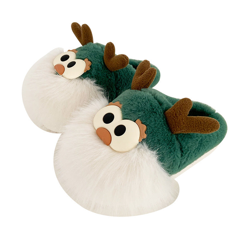 Deer Home Slippers