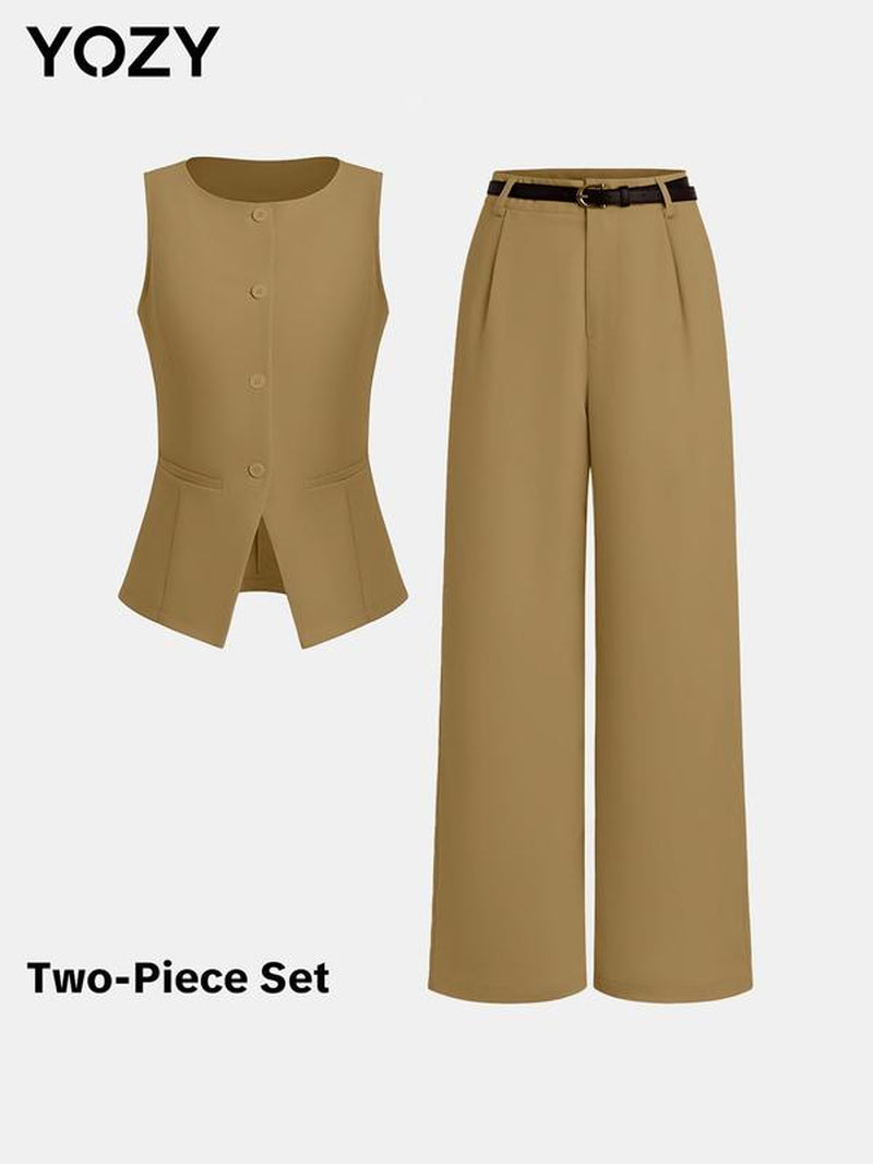 Elegant Vest & Trousers Set