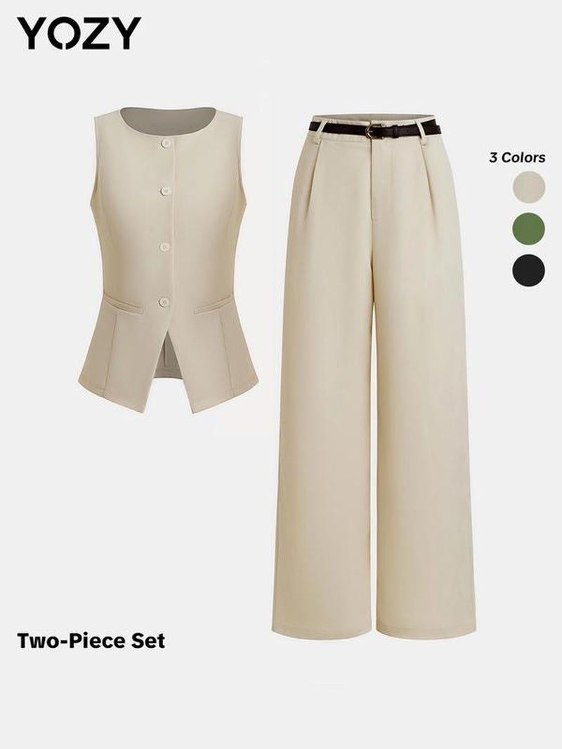 Elegant Vest & Trousers Set