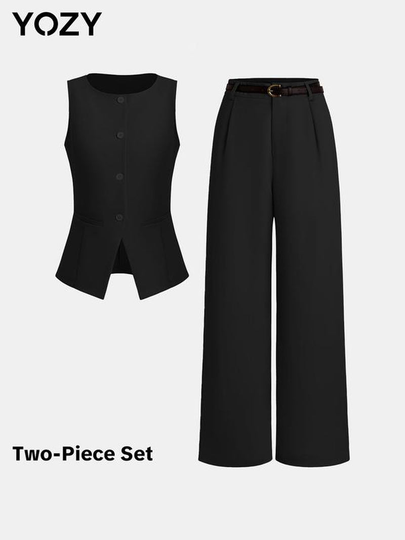 Elegant Vest & Trousers Set