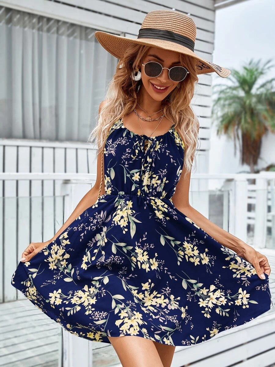 Floral Print Dress