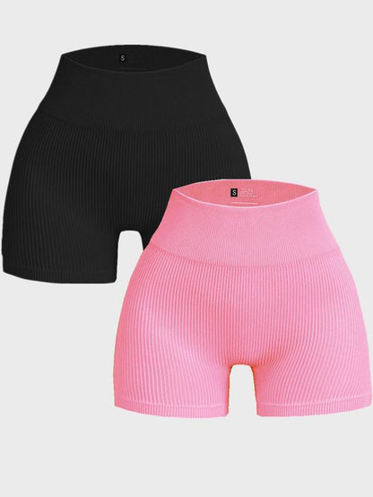 High Waist Sports Shorts