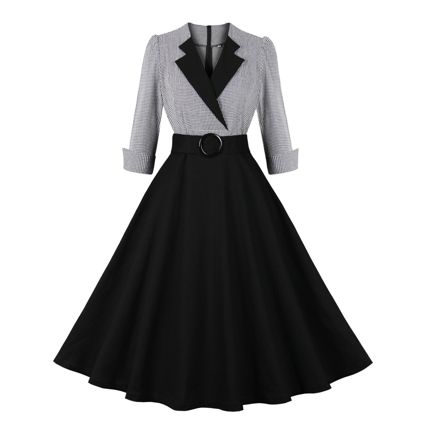 Retro Großes Swing Kleid