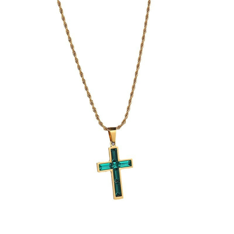 Ing Style Diamond Cross