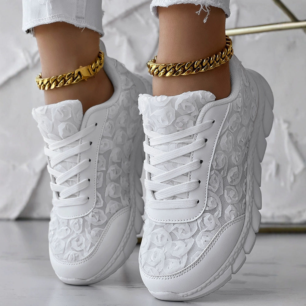 Rose Mesh Sneaker