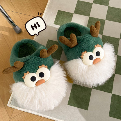 Deer Home Slippers