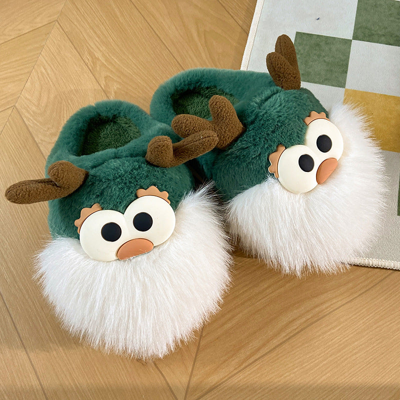 Deer Home Slippers