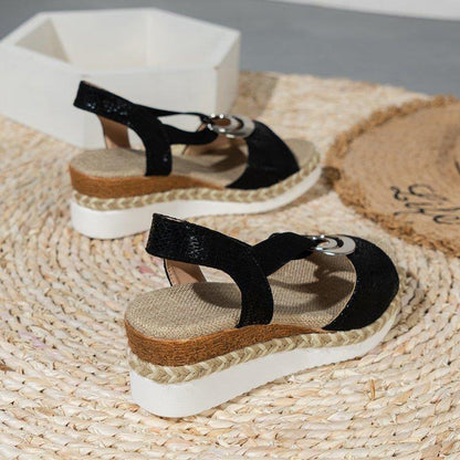 Serpentine Sandals