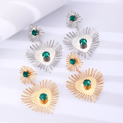 Bohemian Sunflower Earrings