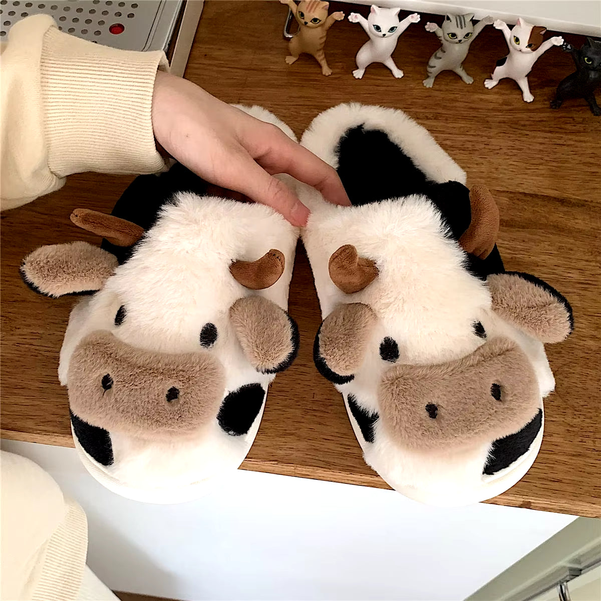 Cute Cow House Slippers