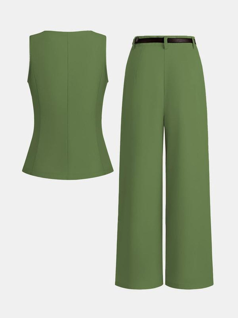 Elegant Vest & Trousers Set